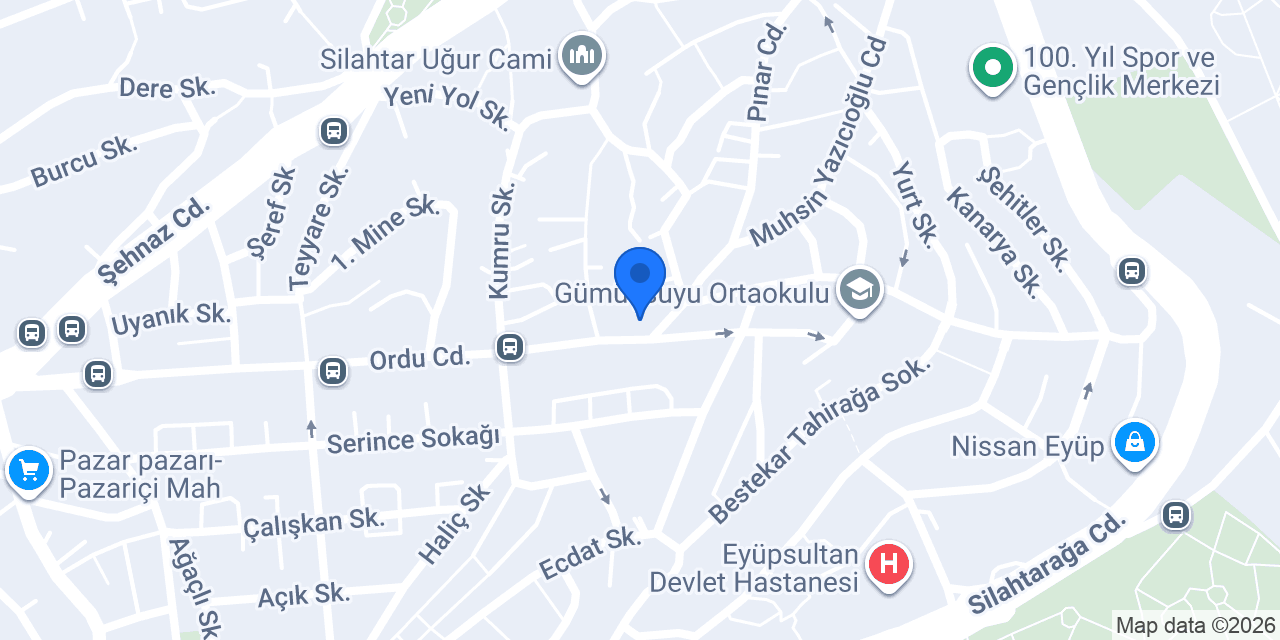Diş Hekimi Mehmet Yakut konumu