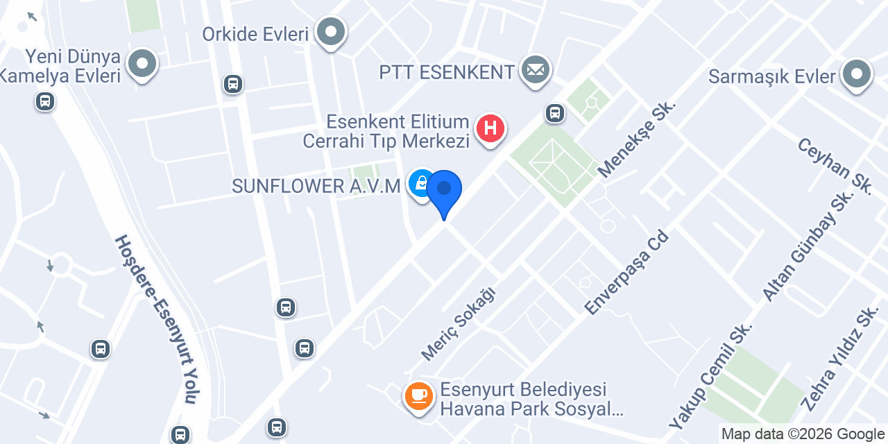 Esenken BahçeşehirTerzi Erdal konumu