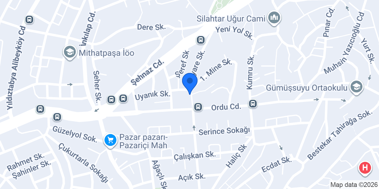 Yıldırım Yapı Dekorasyon konumu