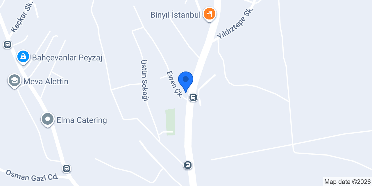 Doğu Kristal avize san.tic.ltd.şti konumu