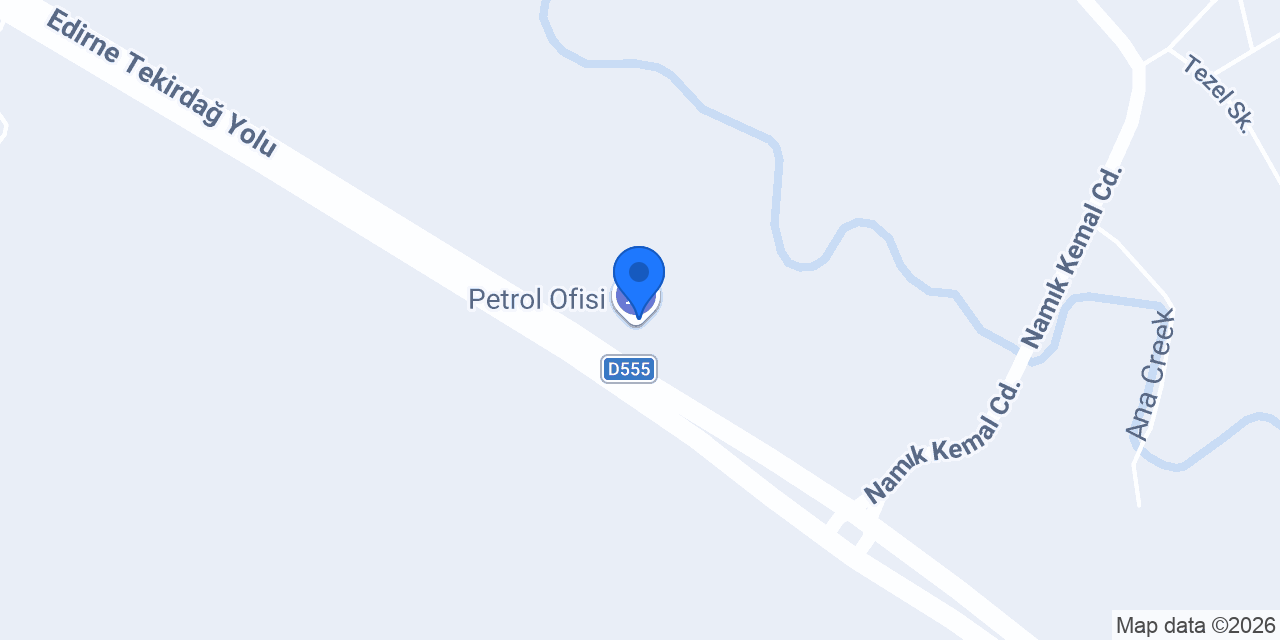 Petrol Ofisi konumu