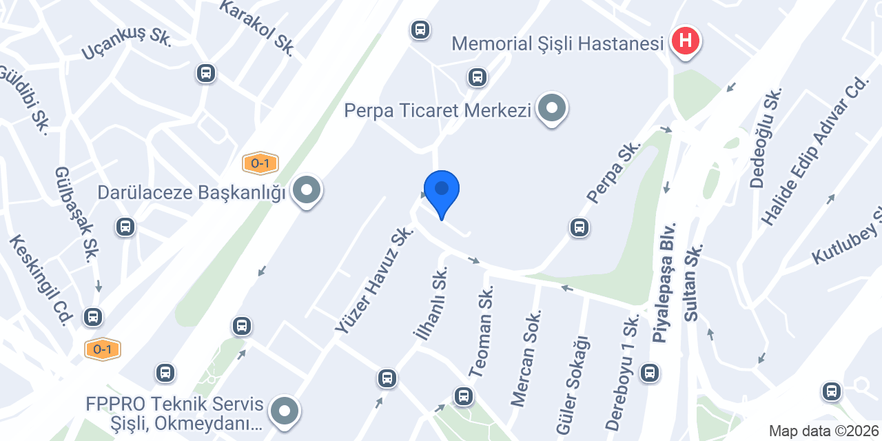Alinet Bilişim Teknolojileri konumu