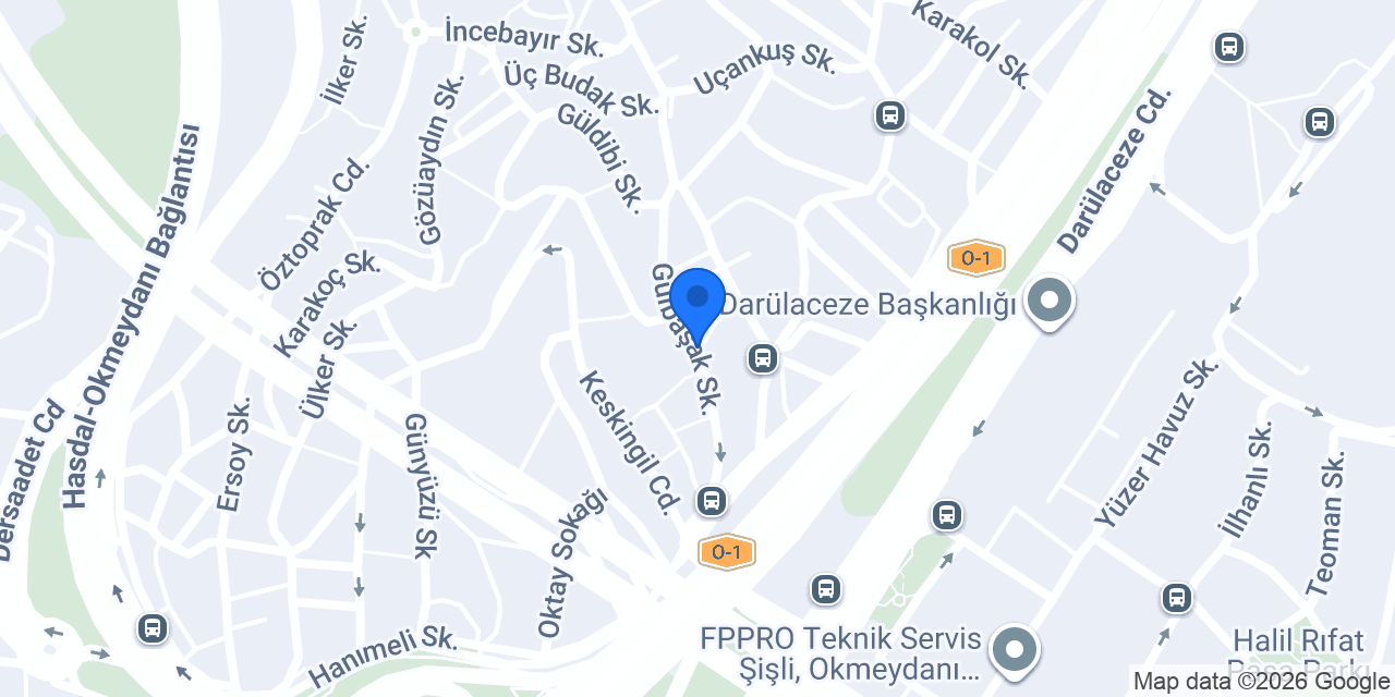 Ümit Elektrik Okmeydanı konumu