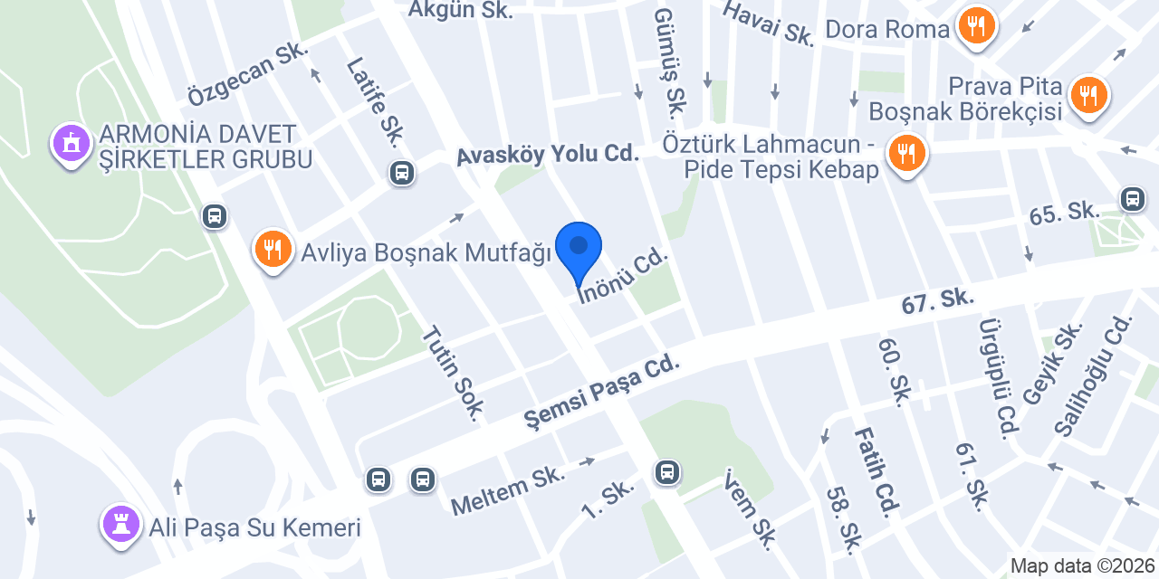 Beken Ekmek konumu