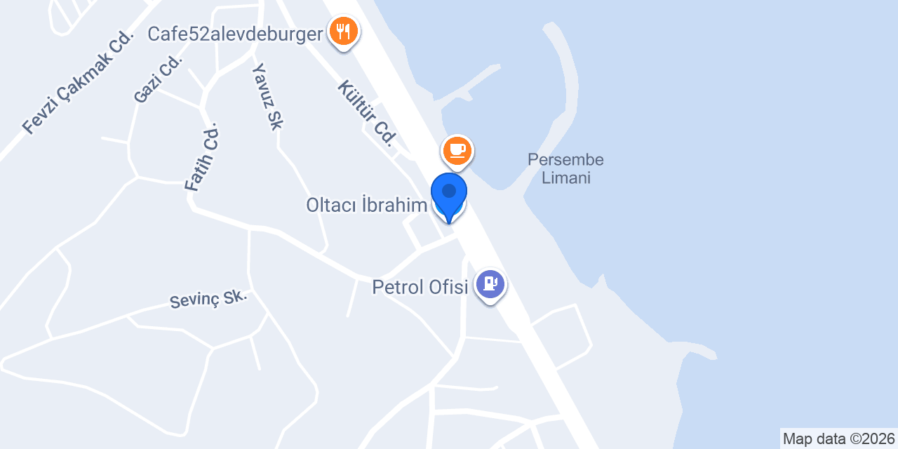 Olta Malzemeleri konumu