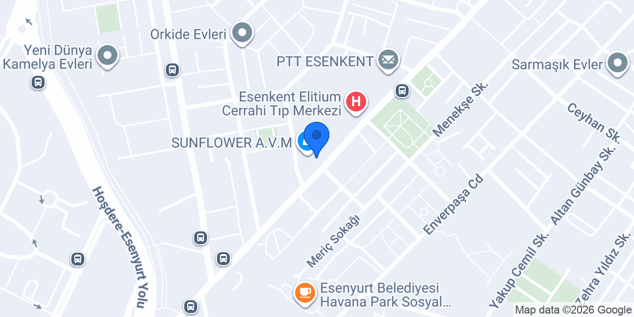Lezzet Börek konumu