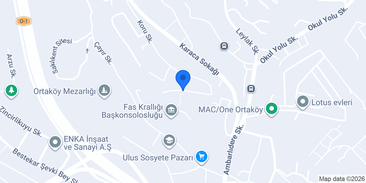 Lavinya Atölye konumu