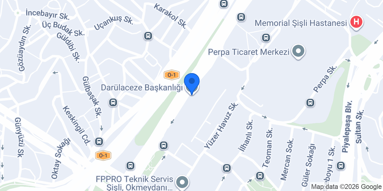 Darülaceze Başkanlığı konumu