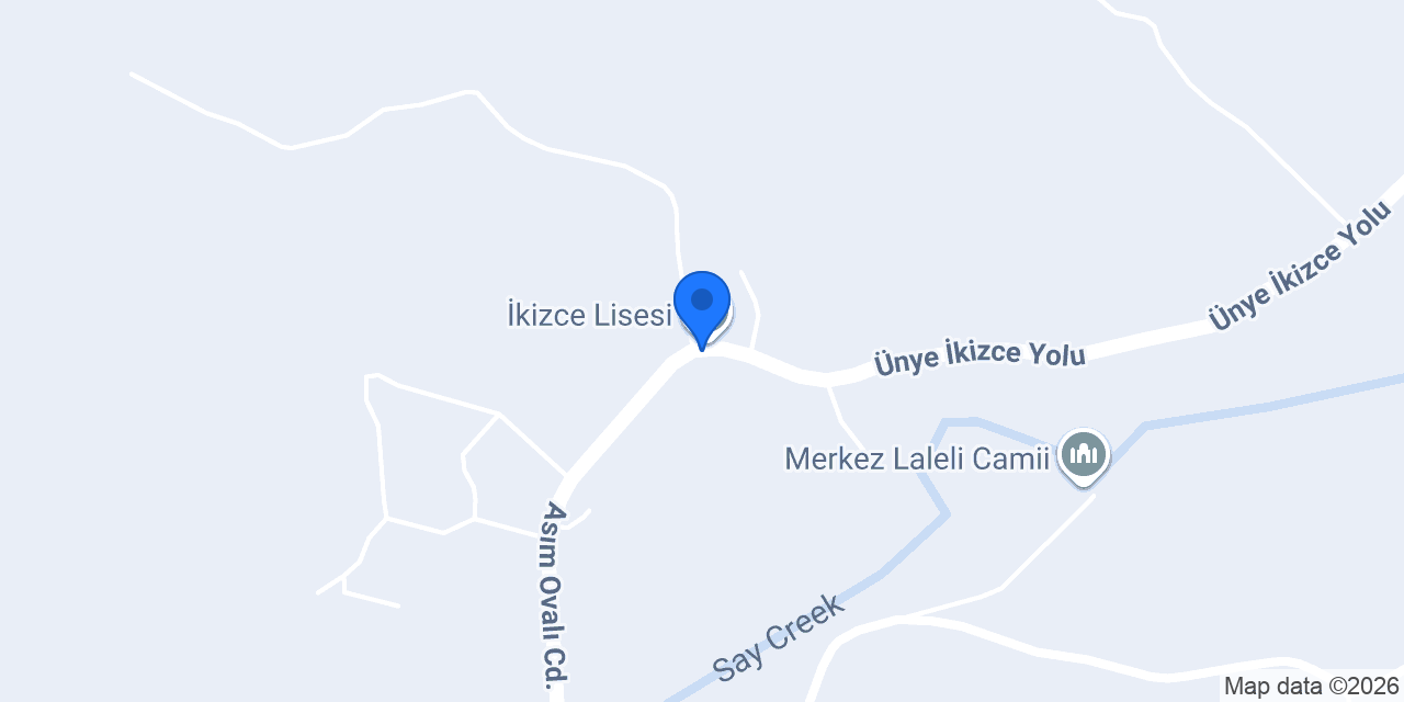İkizce Müftülüğü konumu