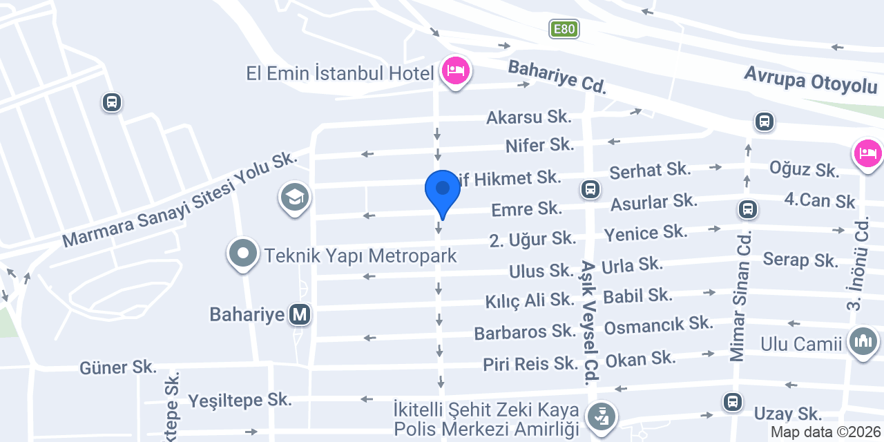 Orhan Elektrik konumu