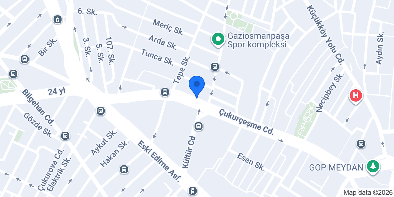 Cadde Tekel Gaziosmanpaşa konumu