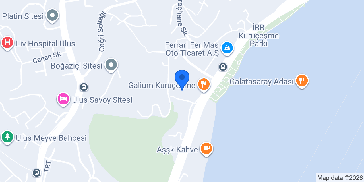 Çini Hane konumu