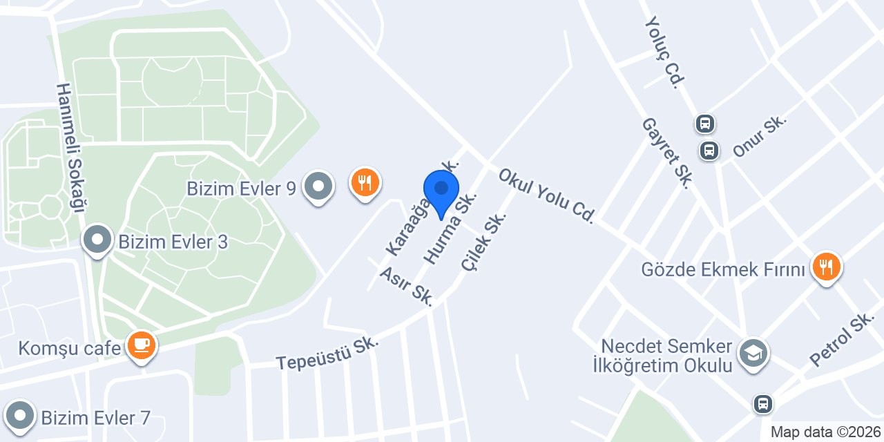 Altın Kürek Bafra Pidecisi konumu