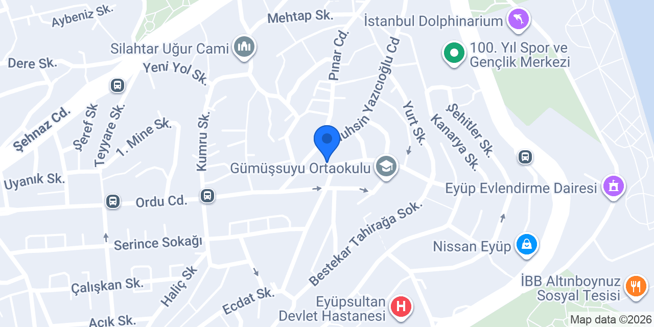 Binka İnşaat konumu