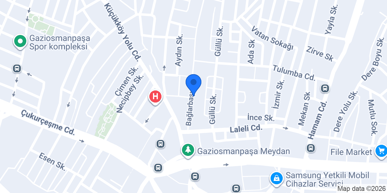 Cadde Eczanesi konumu