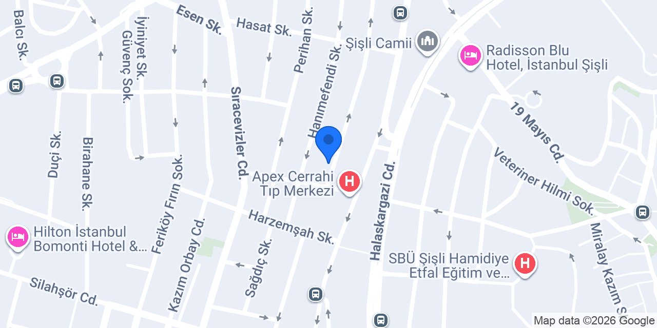 Özer & Demir Hukuk Bürosu konumu