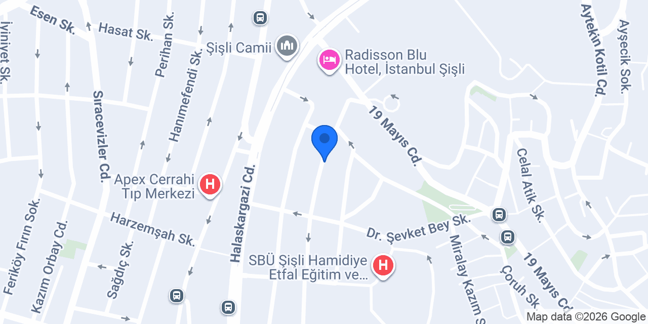 Titanic Comfort Şişli konumu