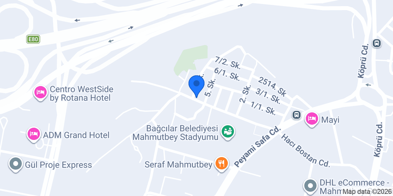 Çetin Reklam Tabela konumu