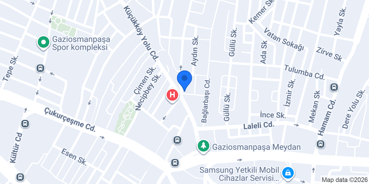 MAVİ Eczanesi konumu
