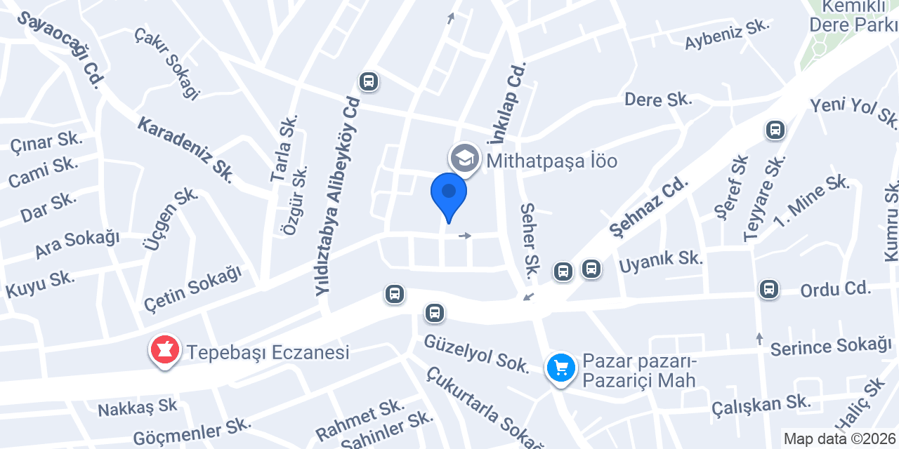 Han Gergi Tavan konumu