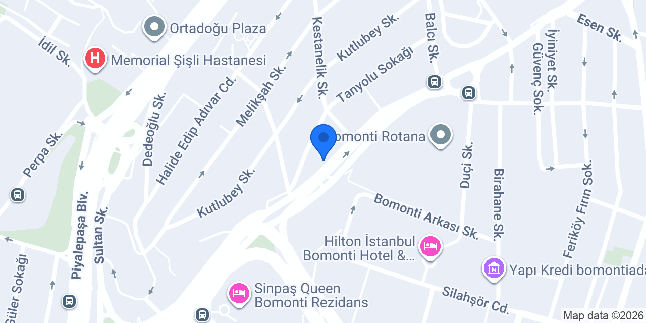 Danat International konumu