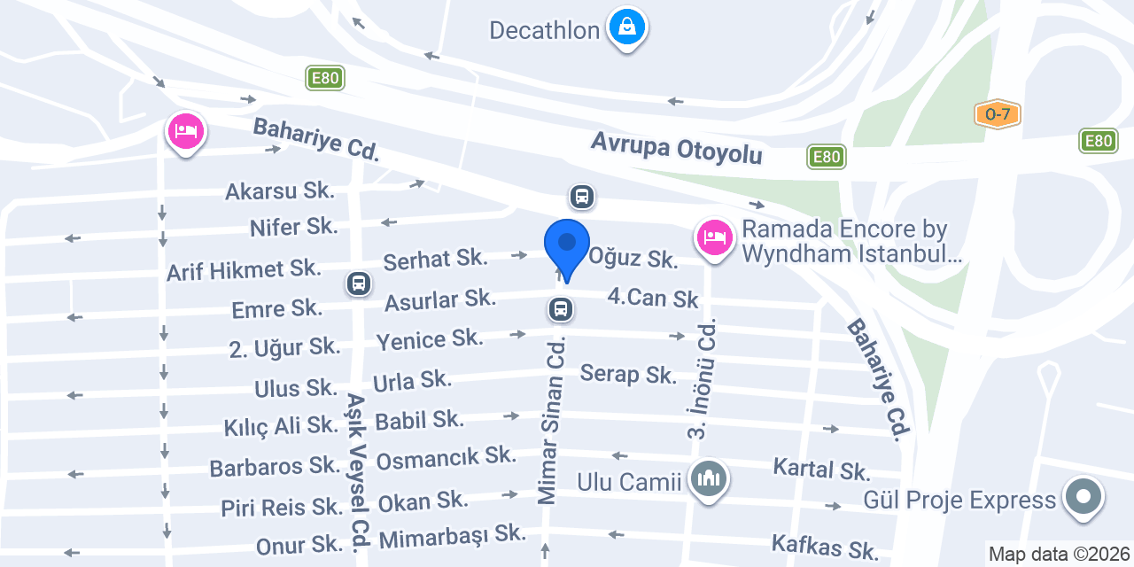 Fatih Oto Lastik konumu