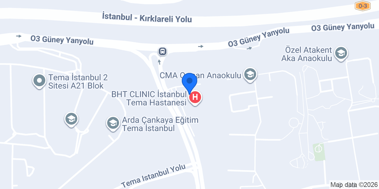 BHT CLINIC DİŞ konumu