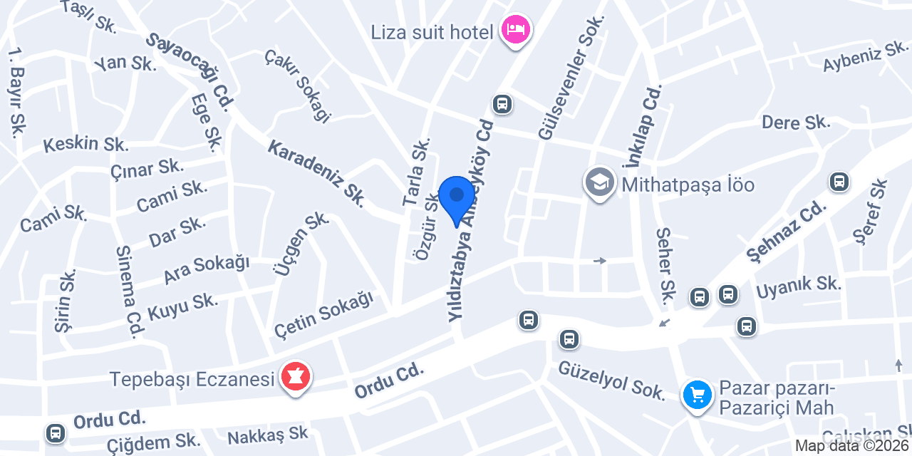 Baklavacı Çobanoğlu konumu