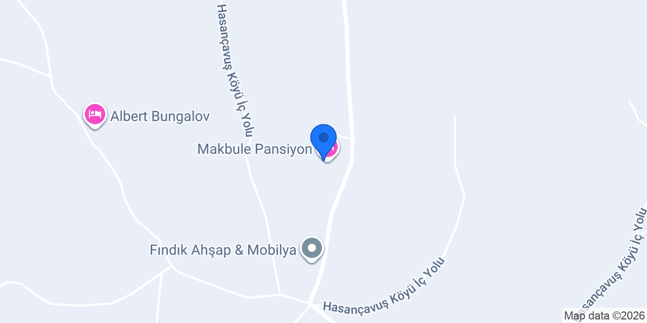 Makbule Pansiyon konumu