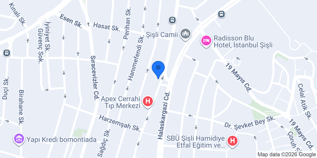 Şişli Macrokiosk konumu