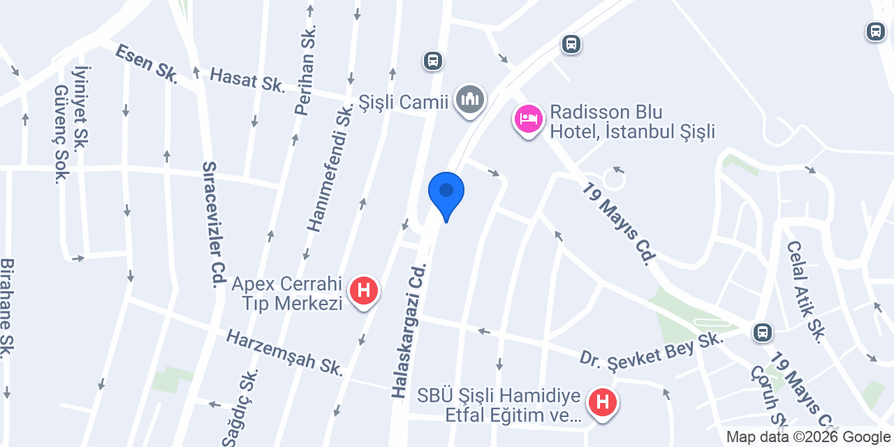 Opr. Dr. Hakan Topalismailoğlu konumu