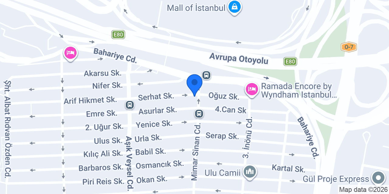Deniz Ap. konumu