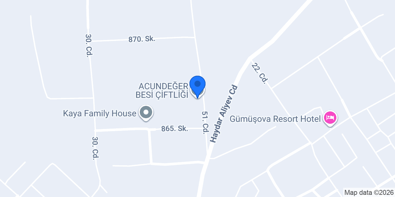 ACUNDEĞER BESİ ÇİFTLİĞİ konumu