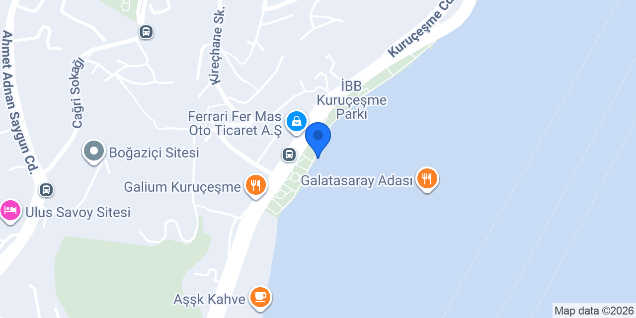 EVORAYAT BOGAZ TURU konumu