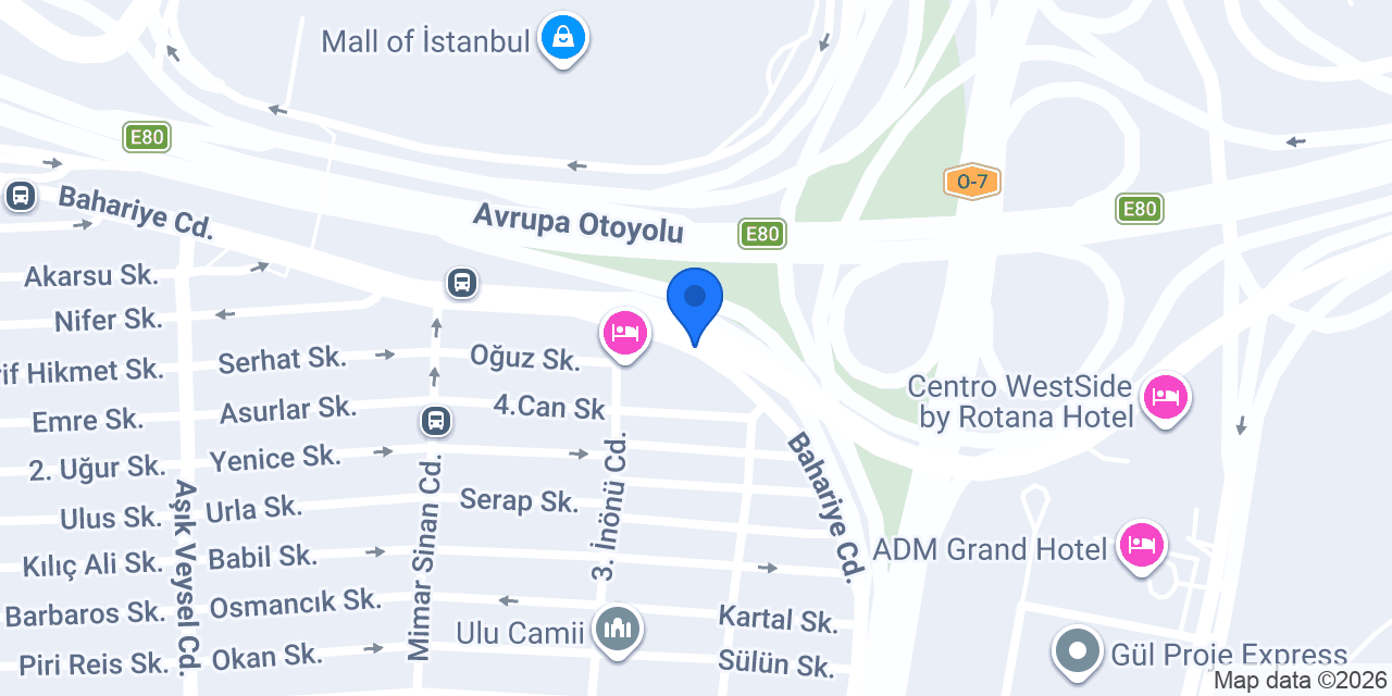 Çetin Mutfak konumu
