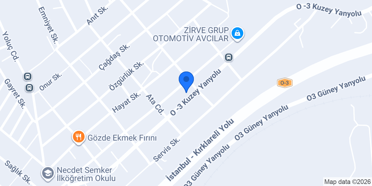 Alev 2 Ekmek Fırını konumu