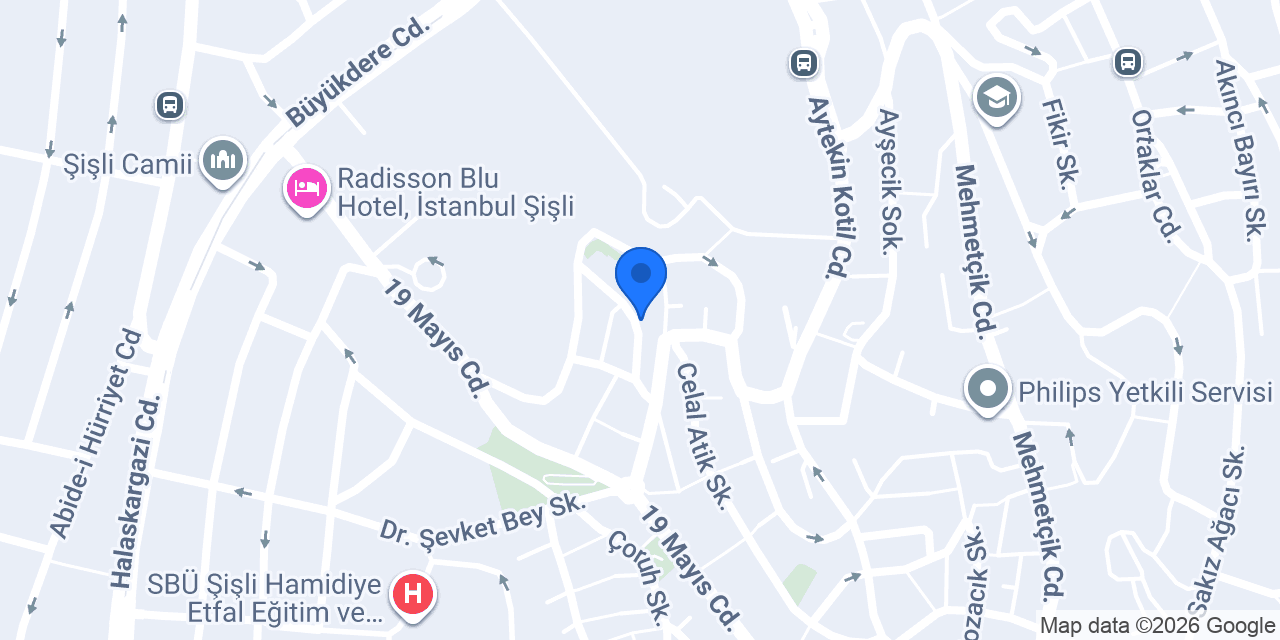 Nişantaşı Ortopedi konumu