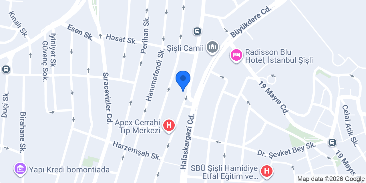 Park Dedeman Sisli konumu