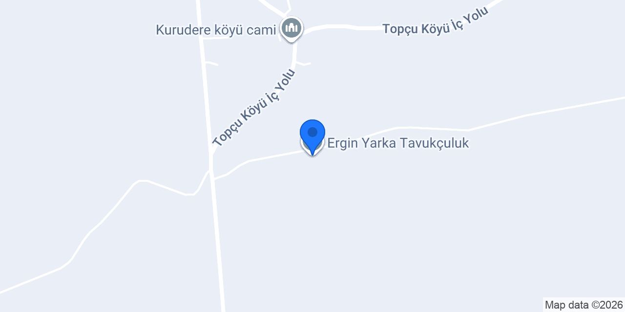 Ergin Yarka Tavukçuluk konumu