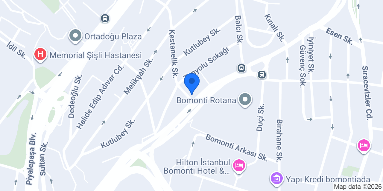 Aylık Mercedes Kiralama konumu