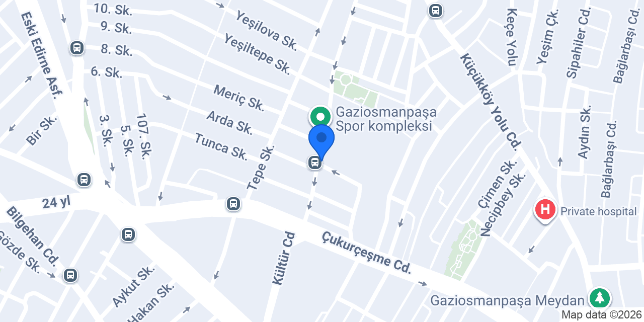 Terzi Kurutemizleme . konumu