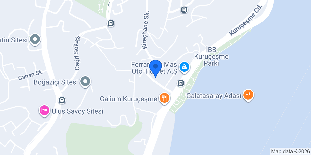 Rebeka Kuruçeşme konumu