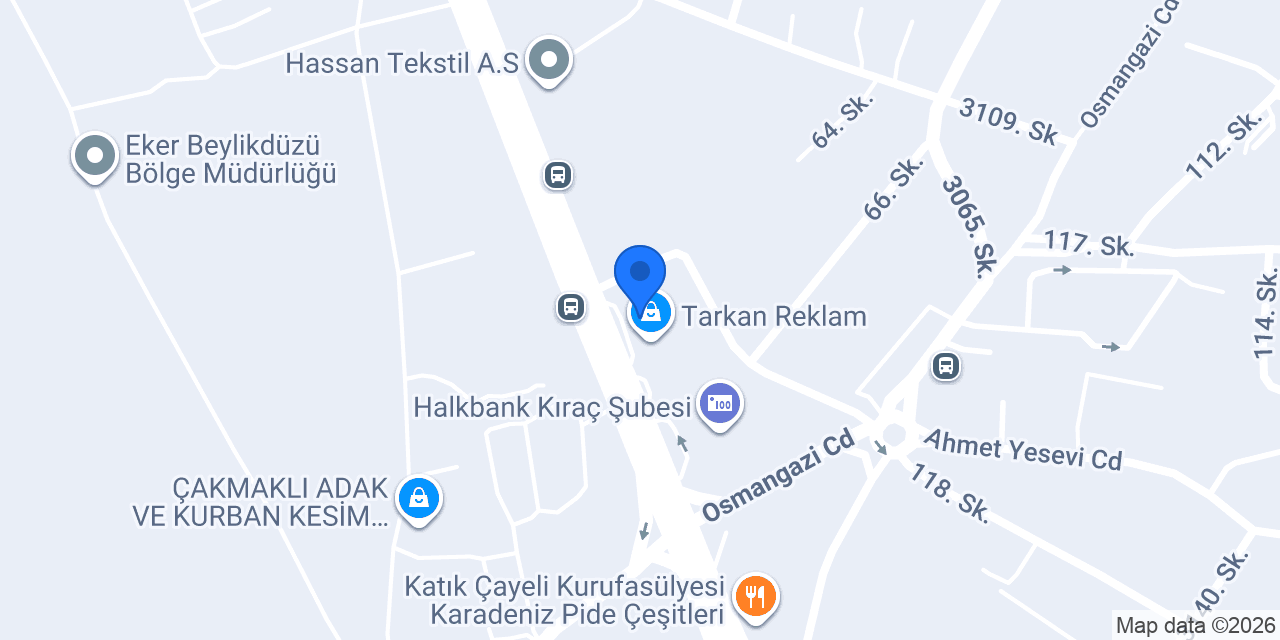 Skf Birleşim Rulman Ltd. Şti. konumu