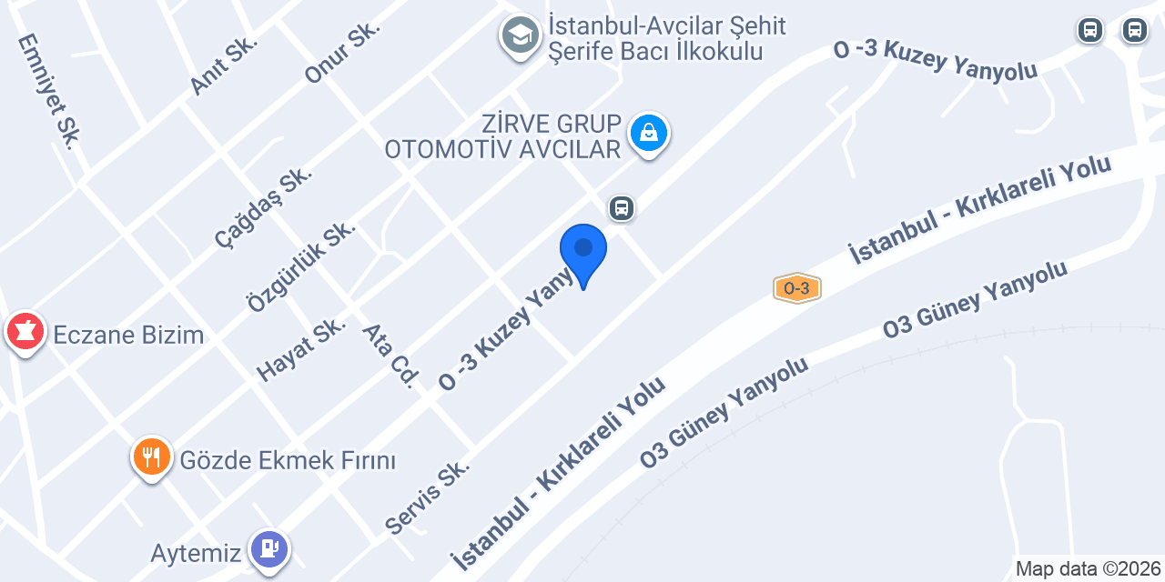 AYAZ AUTO konumu