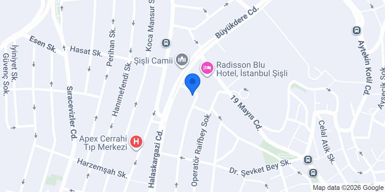 TRYP by Wyndham Istanbul Sisli konumu