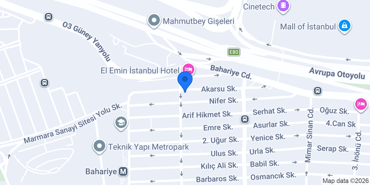 Aressa Tekstil konumu