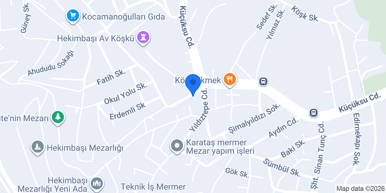Bay ve Bayan Terzi konumu