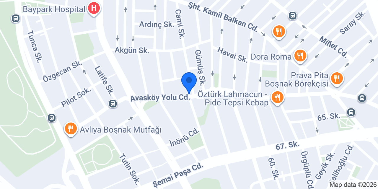 Rumeli Boşnak Börekçisi konumu