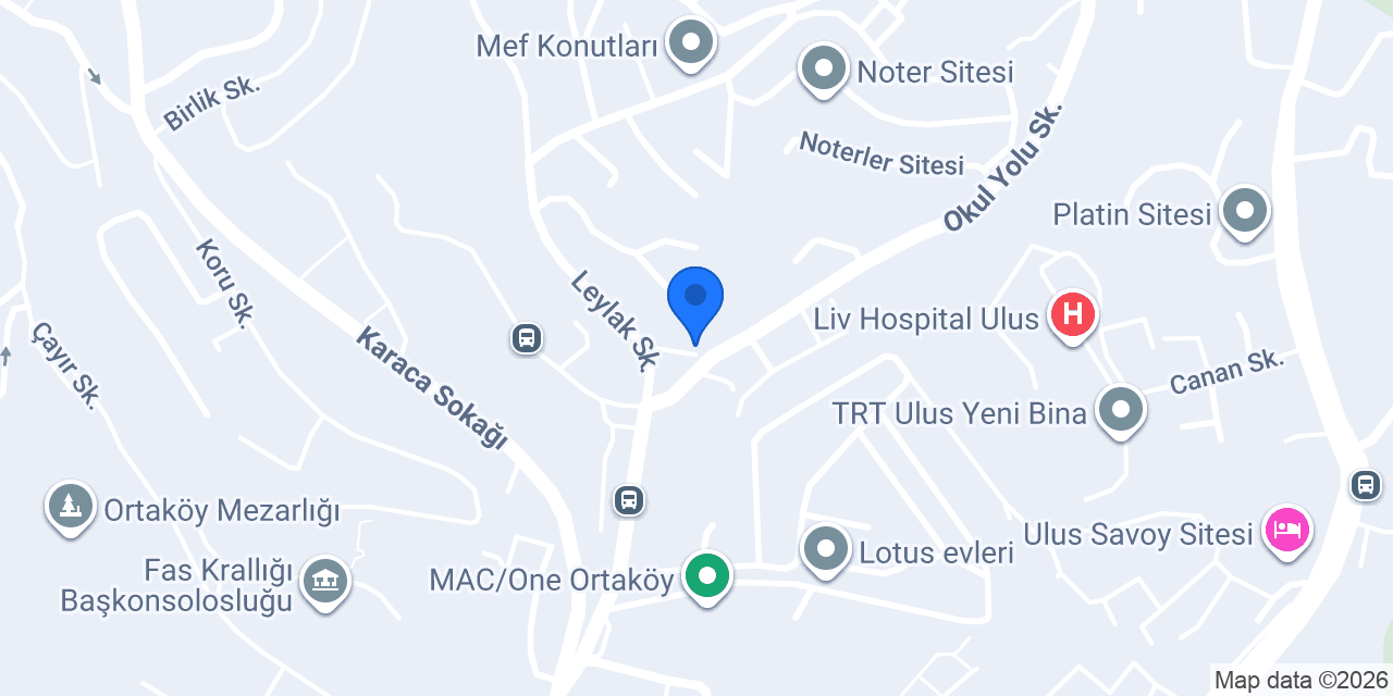 Ulus Vadi Taksi konumu