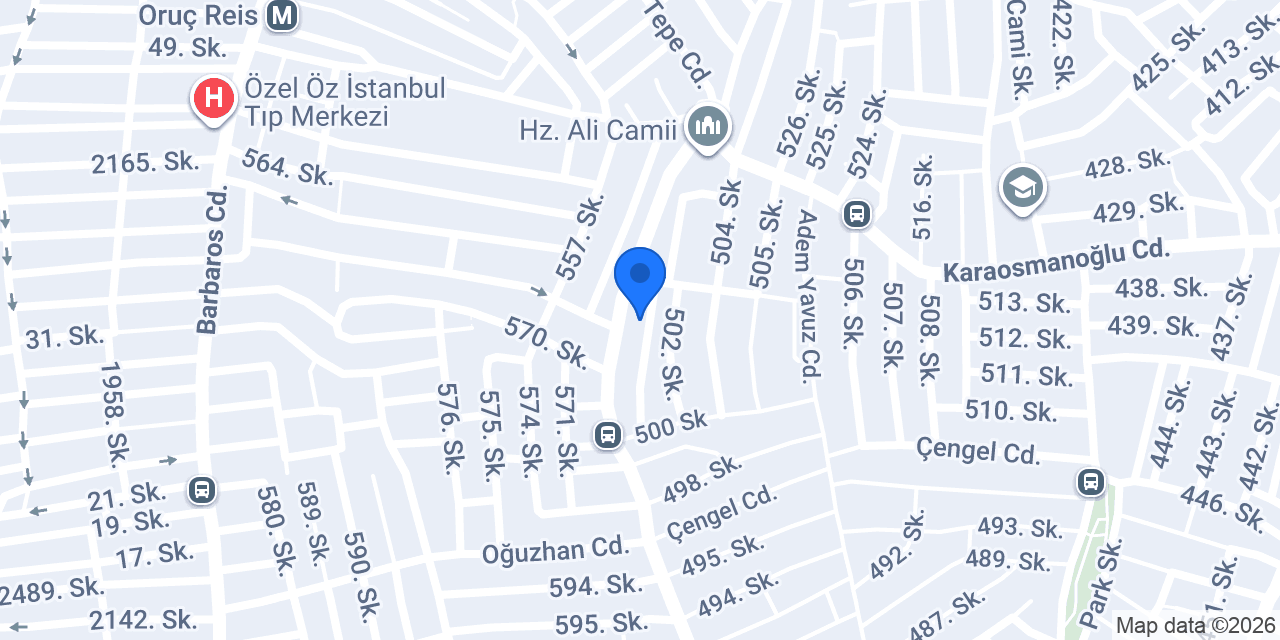 Özer Oto Full Servis konumu